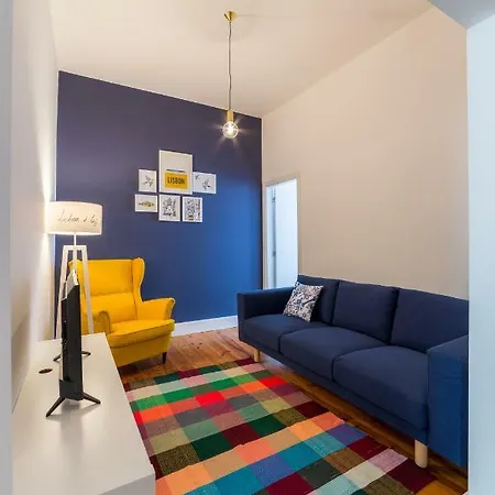 Heart 1-cozy Flat-family Friendly ליסבון